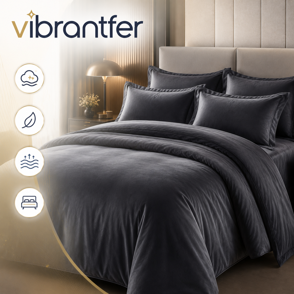 𝐕𝐢𝐛𝐫𝐚𝐧𝐭𝐟𝐞𝐫™ 𝐑𝐨𝐲𝐚𝐥𝐂𝐥𝐨𝐮𝐝 𝐄𝐥𝐲𝐬𝐢𝐚𝐧 𝐕𝐞𝐥𝐯𝐞𝐭 𝐓𝐨𝐮𝐜𝐡 𝐁𝐞𝐝𝐝𝐢𝐧𝐠 𝐒𝐞𝐭